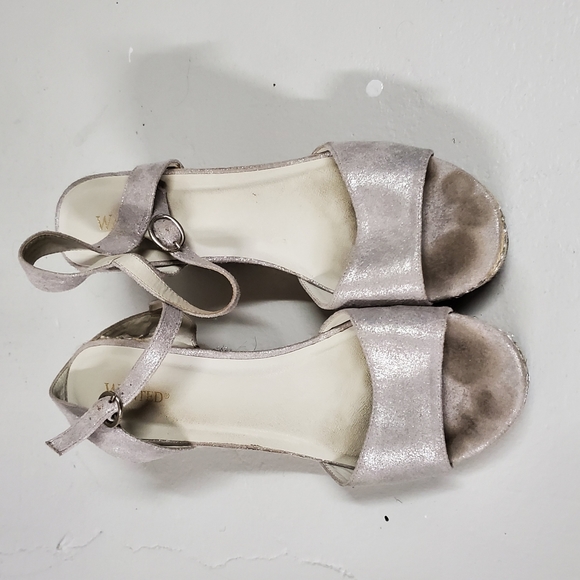 Silver Cork Sandals - Picture 5 of 11